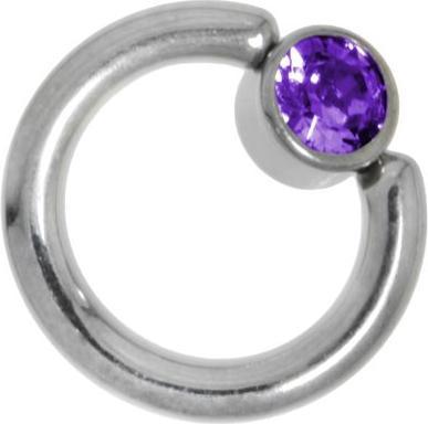 Produktbild Bijouteria 1.2mm Titan Piercingteil (Titan, Zirkonia)