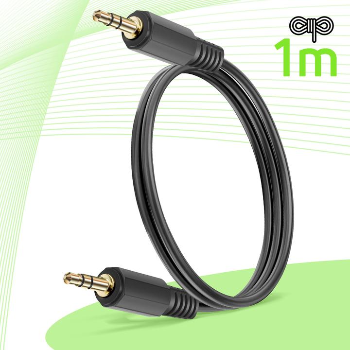 Produktbild Belkin Audiokabel Stereo Mini-Klinkenstecker (M) bis Stereo Mini-Klinkenstecker (M) (1 m, 3.5mm Klinke (AUX))