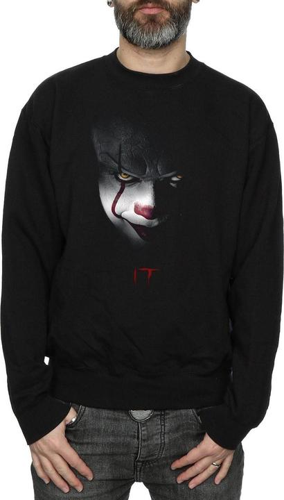 Actual product image Universal Textiles Mens Pennywise Stare Cotton Sweatshirt (S)
