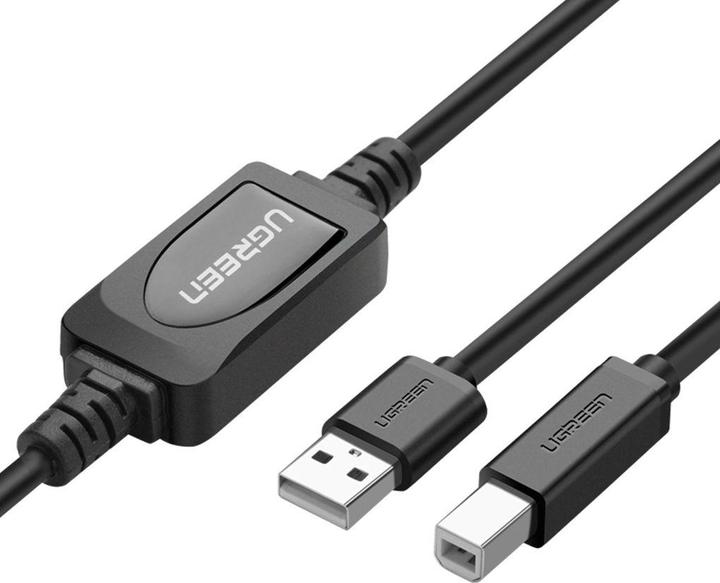 Produktbild Ugreen US122 kabelis USB 2.0 AB 15m (15 m, USB 2.0)
