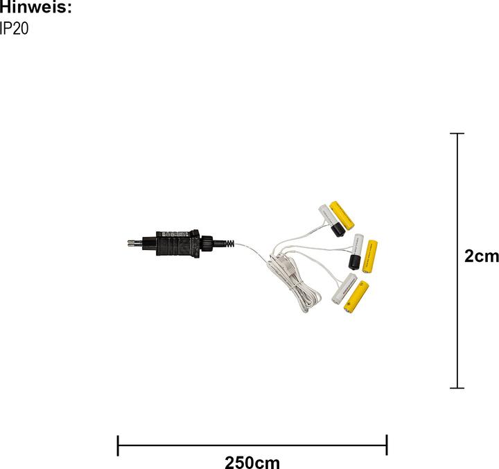 Image du produit Star Trading Éliminateur de batterie 2 x AA (1 x)