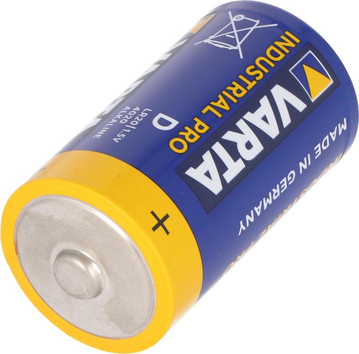 Produktbild Varta A98L-0031-0005 1,5 Volt max. 16500mAh Abmessungen ca. 61,5 x 34,2mm Alkaline Mono D LR20 (1 Stk., D, 16500 mAh)