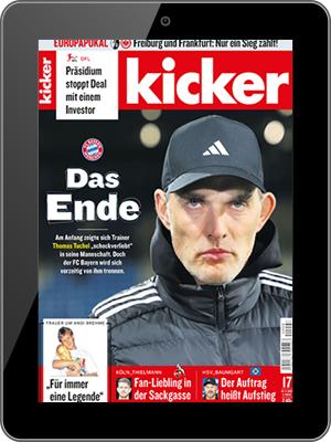 Produktbild kicker eMagazine plus E-Paper (12 Monate, Digital)