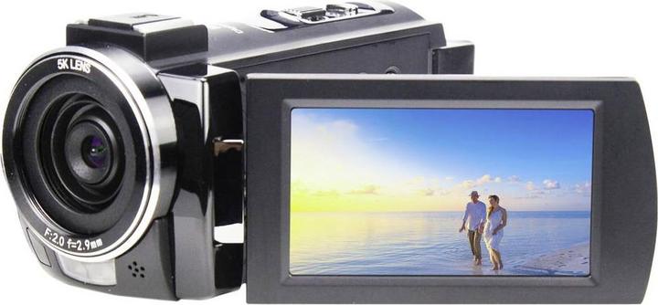 Produktbild Renkforce RF-DV-200 Camcorder 5K 7.6 cm 3 Zoll 8 Megapixel Schwarz