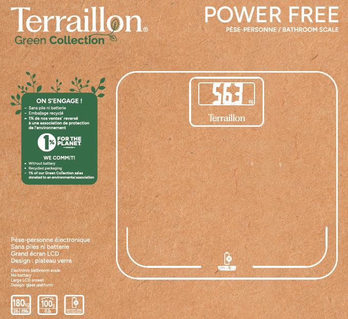 Produktbild Terraillon Power Free (180 kg)