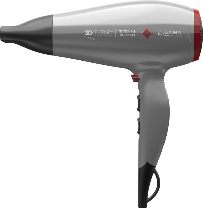 Actual product image GAMA GA.MA Titan Keratin Diamond 3D hair dryer 2300 W Grey
