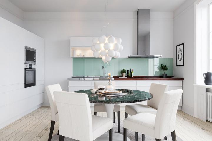 Actual product image By Rydens Gross pendant light Ø50 Matt White (G9)