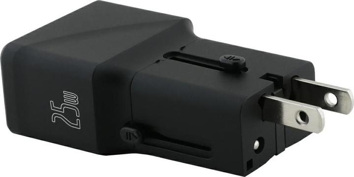Image du produit Tumi Power Charger Travel Adapter 25W USB-C / USB-A + Cable USB-C/USB-C black