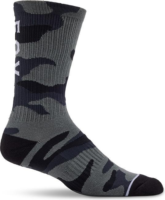 Produktbild Fox Socks 24 Camo Crew Blk Cam (36 - 41)