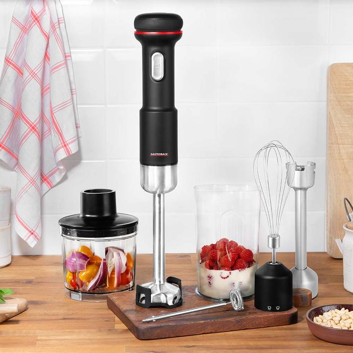 Produktbild Gastroback 40982 Kabelloser Design Stabmixer Set 5-in-1