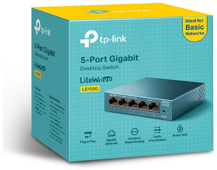 Actual product image TP-Link LS105G (5 Ports)
