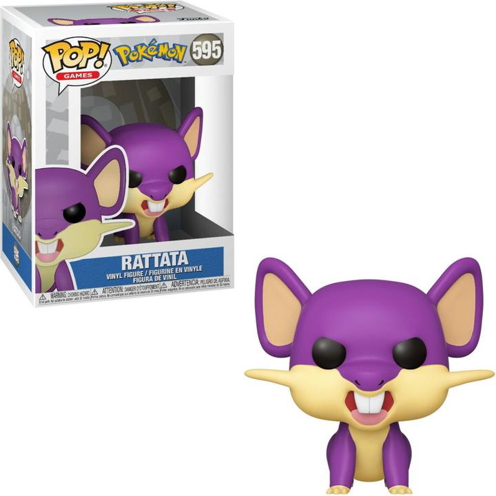 Actual product image Funko POP! - Pokémon: Rattfratz - Rattata