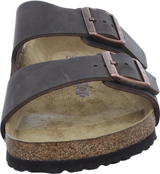 Actual product image Birkenstock Arizona Softbed Nubuck Leather Oiled Normal (46)