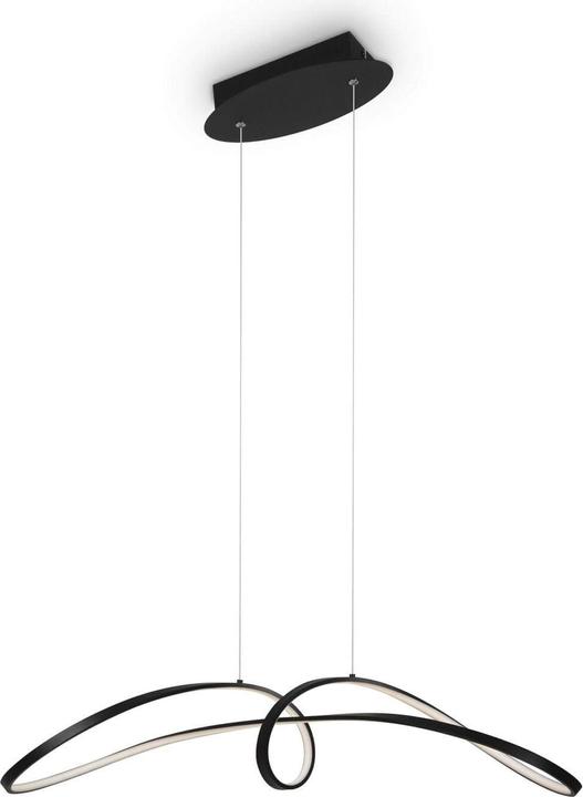 Immagine prodotto Maytoni Lampada a sospensione Curve LED, luce a sospensione 42W Nero 85Ra Bianco neutro (2800 lm)