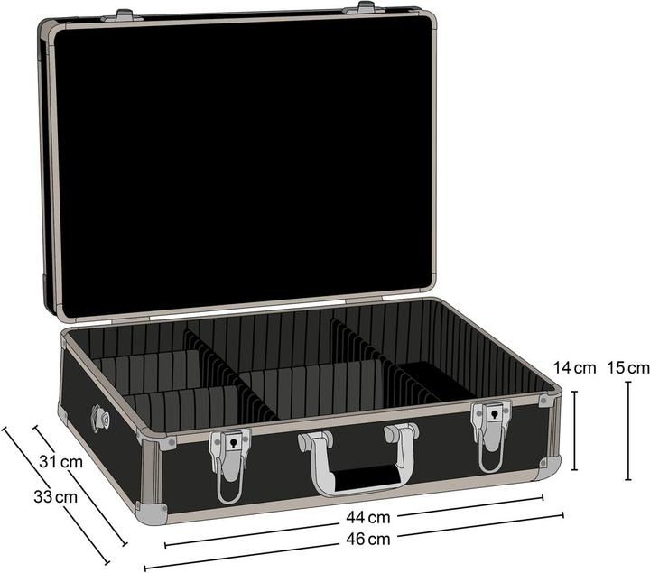 Produktbild Walimex Aluminium Foto-Koffer Basic (Fotokoffer)