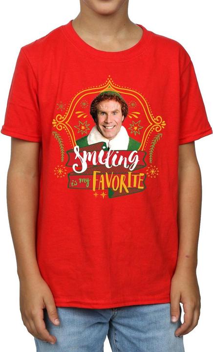 Actual product image Elf Boys Buddy Smiling T-Shirt (116)