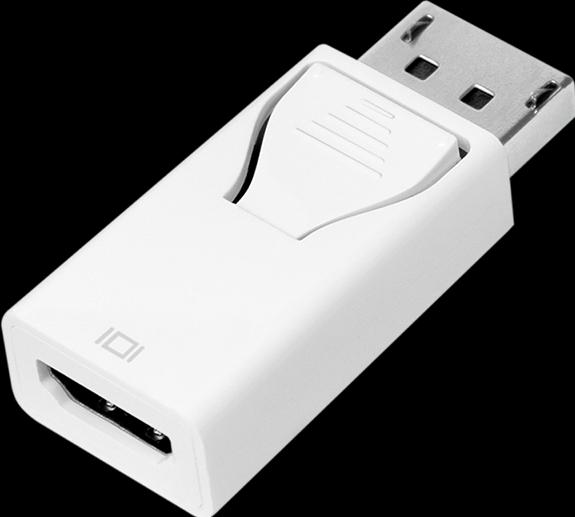 Actual product image LogiLink DisplayPort to HDMI (HDMI, 6.40 cm)