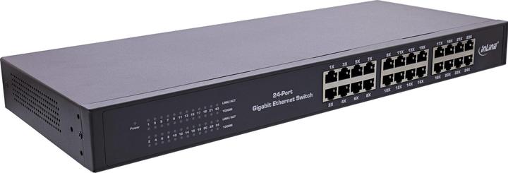 Produktbild InLine Gigabit Netzwerk Switch 24-Port (24 Ports)