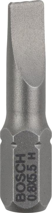Image du produit Bosch Professional Zubehör Embout de vissage extra-dur S 0,8 x 5,5, 25 mm, pack de 3 (0,8 x 5,5)