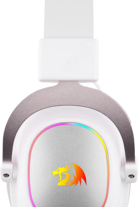 Produktbild Redragon Słuchawki H510 Zeus-X RGB Białe (H510W-RGB) (Kabelgebunden)