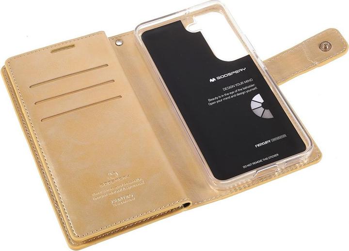 Immagine prodotto Galaxy S22 - Mansoor Wallet Case Cover oro