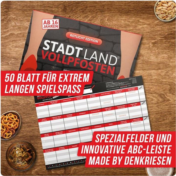 Produktbild Denkriesen Stadt Land Vollpfosten - Jetzt wird's dreckig (Deutsch)