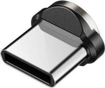 Produktbild Maclean Kabel USB 2.0 MCE475 magnetyczny USB C kątowy 2m czarny (2 m, USB 2.0)