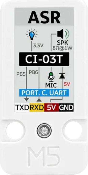 Produktbild M5Stack ASR Unit mit Offline Voice Module CI-03T