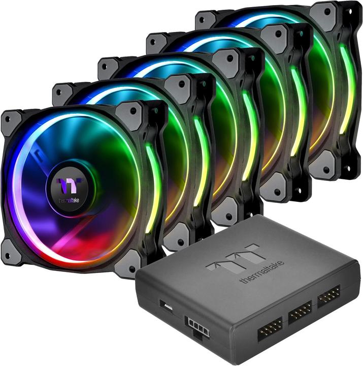 Produktbild Thermaltake Riing Plus 12 RGB TT Premium Edition (120 mm, 5 x)