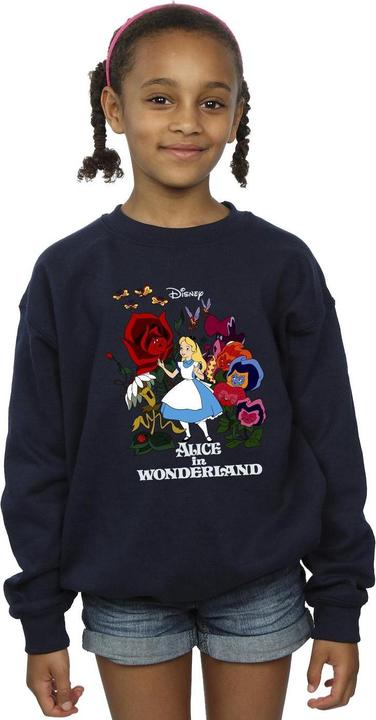 Produktbild Disney Alice In Wonderland Flowers Sweatshirt Mädchen (152, 158)