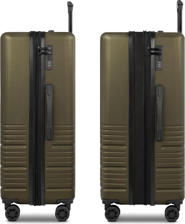 Actual product image Camel Active Hanoi 4 Rollen Trolley L 78 cm mit Dehnfalte (99 l, XL (from 140l))