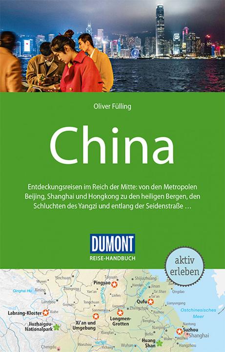 Actual product image Reise-Handbuch Reiseführer China (German, Olive Filling, 2019)