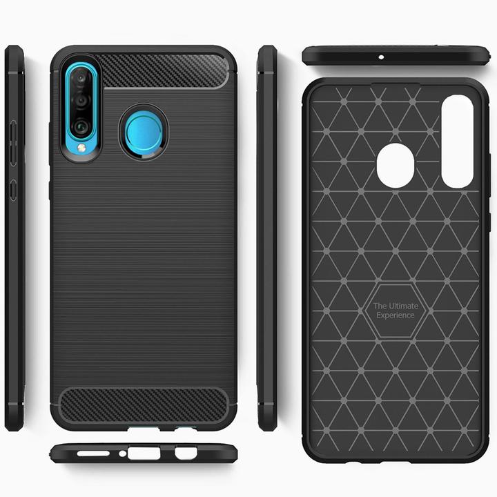 Produktbild Nalia Handy Hülle für Huawei P30 Lite, Ultra Slim Silikon Case Cover Schutzhülle (Huawei P30 Lite)