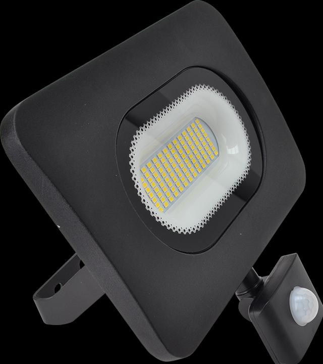 Actual product image Tracon SMD LED floodlight with motion detector (120 lm, IP65)