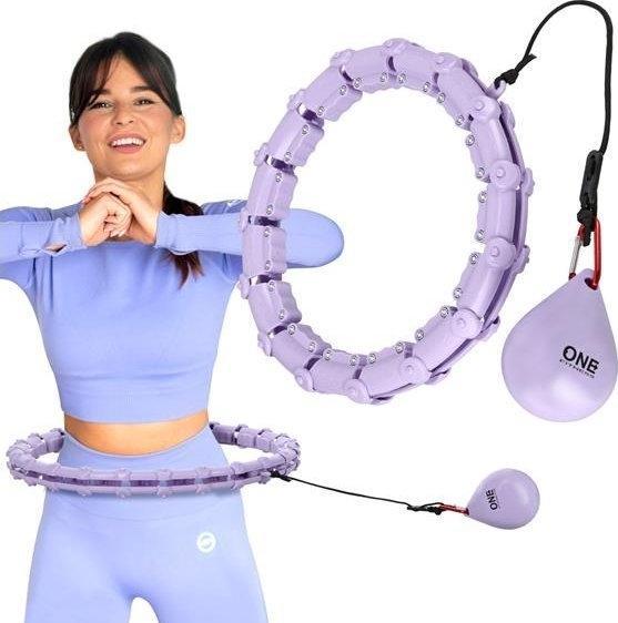 One Hula Hop OHA02 with weight purple (39 cm)