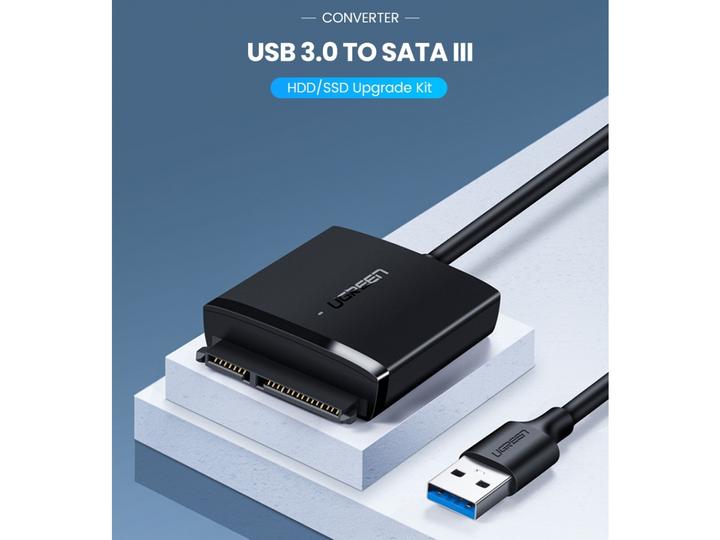 Immagine prodotto Ugreen Convertitore da USB 3.0 a SATA Adattatore 2.5" SATA SSD HDD a USB 3.0
