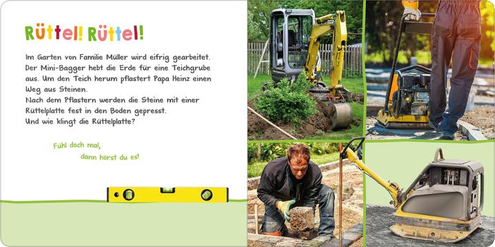 Produktbild Hör mal rein, wer kann das sein? – Auf der Baustelle (Deutsch)