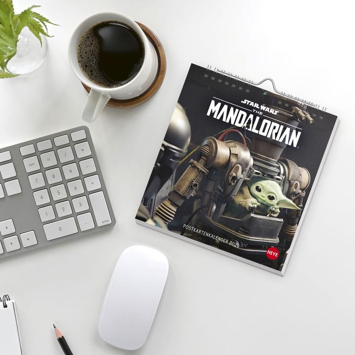 Produktbild The Mandalorian Postkartenkalender 2026 (Harter Einband, Deutsch)