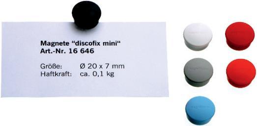 Produktbild Magnetoplan Discofix Mini - Magnet (10 x)