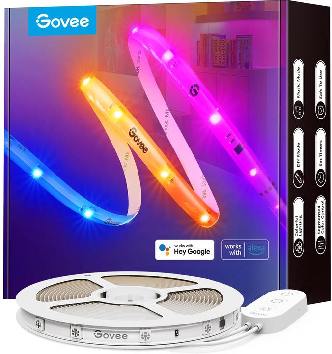 Govee Striscia LED intelligente (RGB, 1000 cm, Interno)