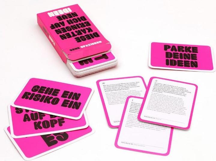 Produktbild 441289 - Diese Karten bringen dich auf neue Ideen - Kartenspiel (DE-Ausgabe) (Deutsch)