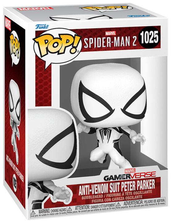 Produktbild Funko Spiderman 2 POP! Games Vinyl Figur Anti-Venom Peter 9 cm