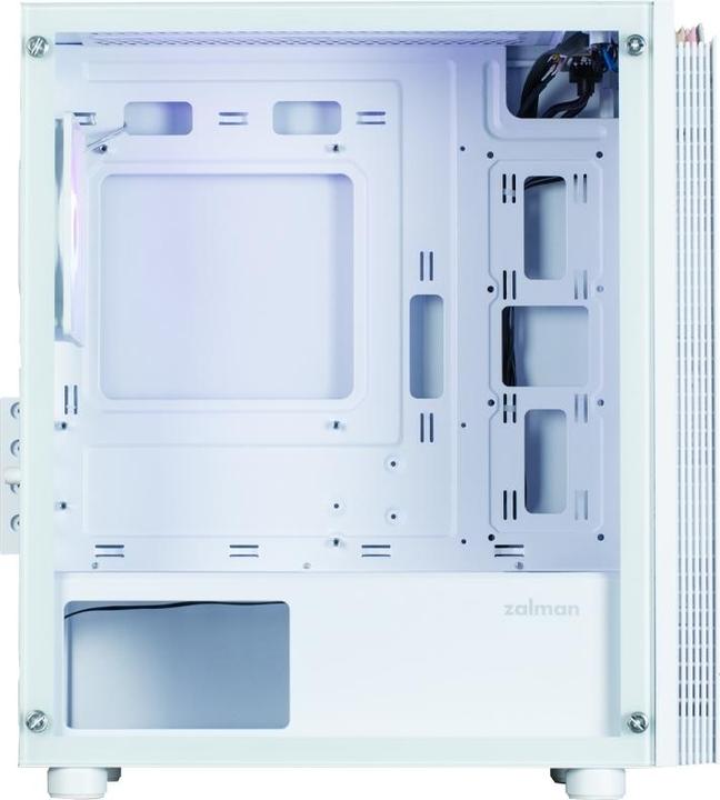 Produktbild Zalman Boitier Moyen Tour ATX T4 Plus avec panneau vitré (Blanc) (Mini-ITX, ATX)