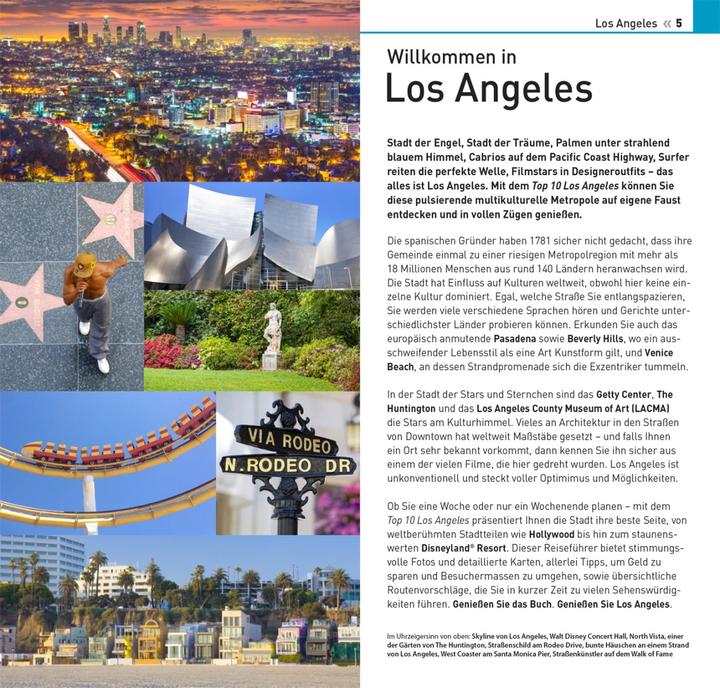 Produktbild Top 10 Reiseführer Los Angeles (Deutsch, DK Verlag Reise, 2022)
