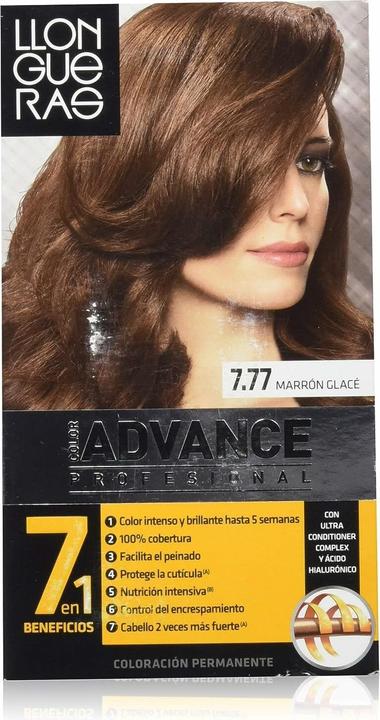 Immagine prodotto Llongueras COLOR ADVANCE #7.77-marrón glacé (7,77 Marrone freddo)