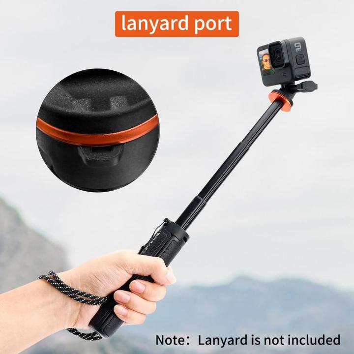 Produktbild Puluz Action Camera Extension Tripod Selfie Stick Stand for GoPro (Black)