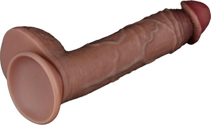 Actual product image Lovetoy Two-layer silicone dildo 23.5 cm