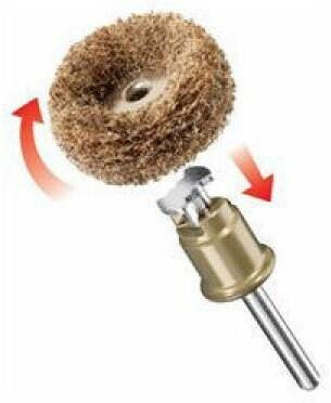Actual product image Dremel Fine grinding discs coarse/medium Ø 25.0 mm, EZ SpeedClic compatible (2 pieces) (180)