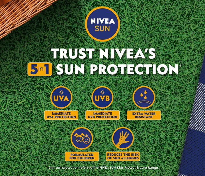 Produktbild NIVEA Sun Spf30 Spray For Children, Durable, Water Resistant, 200ml (Sonnenspray, SPF 30, 200 ml, 150 g)
