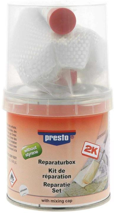 Image du produit Presto Boîte de réparation Sans styrène, Couleur détaillée : Blanc, Kit : Oui